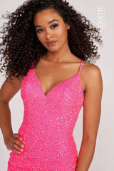 Colette CL2012 Formal Long Prom Sequin Dress