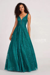 Colette CL2029 Prom Beaded Long Formal Dress