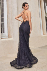 Andrea & Leo A1170 Backless Mermaid Gown