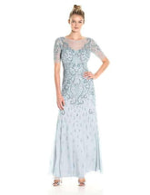 Adrianna Papell AP1E201314 Prom Long Formal Dress Evening Gown