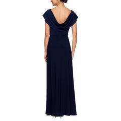 Alex Evenings AE81351491 Long Formal Pleated Dress